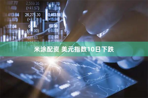 米涂配资 美元指数10日下跌